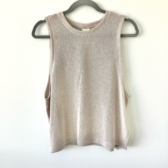 H&M Tank top Beige size L - Picture 1 of 7